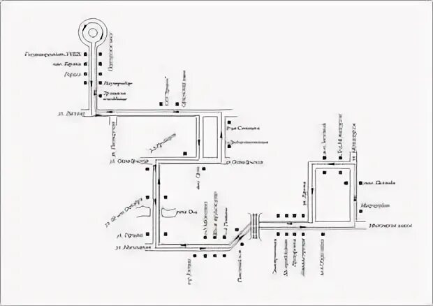 43 маршрут схема маршрута