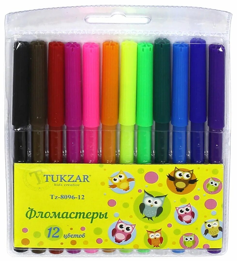 12 маркеров. 12 маркеров. Фломастеры в коробке. 12 маркеров. 12 маркеров.
