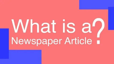 Article called