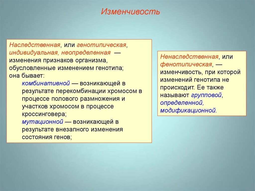 Наследственные изменения примеры. Наследственная генотипическая изменчивость. Наследственная или генетическая изменчивость. Индивидуальная наследственная изменчивость. Обратимость наследственной изменчивости.