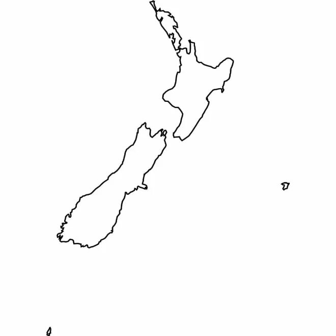 Карта новой Зеландии контур. Остров новая Зеландия на контурной карте. Контур острова. Очертания новой Зеландии на карте.