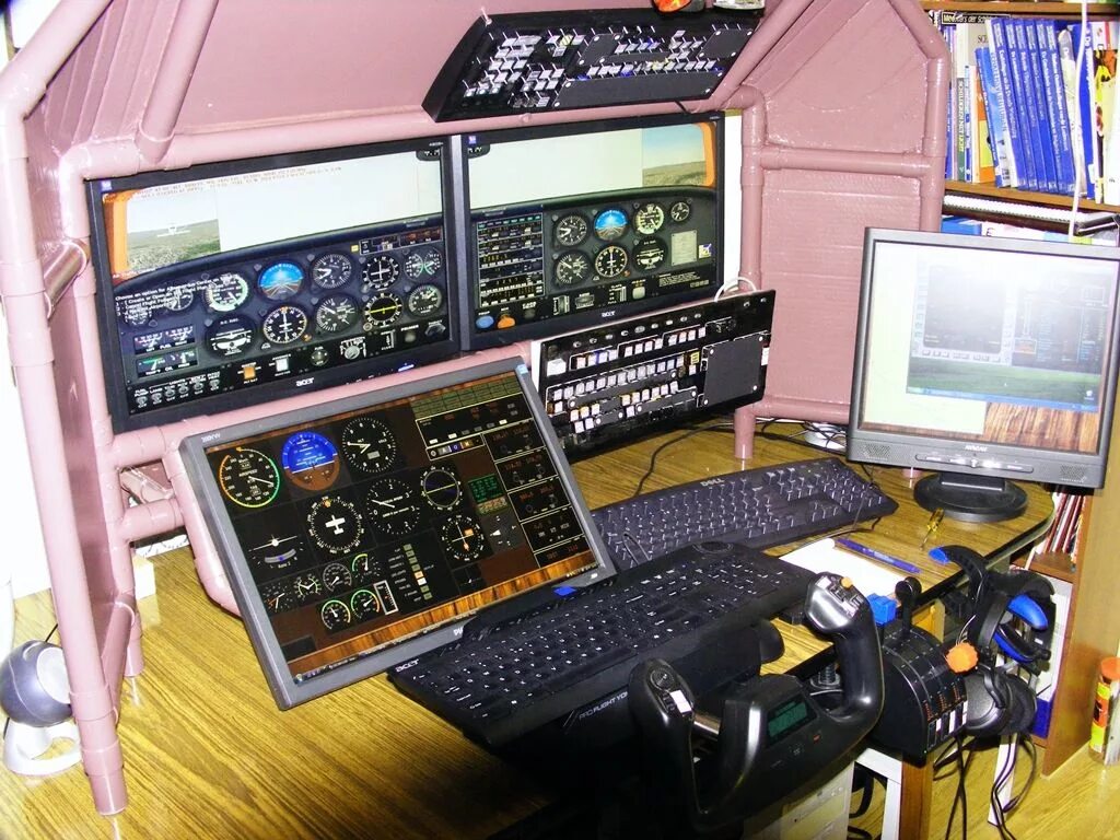 Flight simulator клавиатура