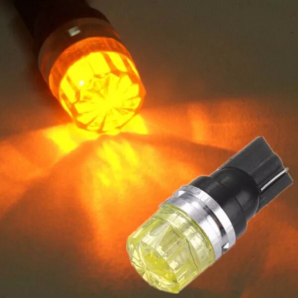 Включи лампа 10. Светодиод желтый t10. Лампа фары светодиод т25 - COB-3w м5. Желтые лед лампы. Янтарные желтые лампочки.