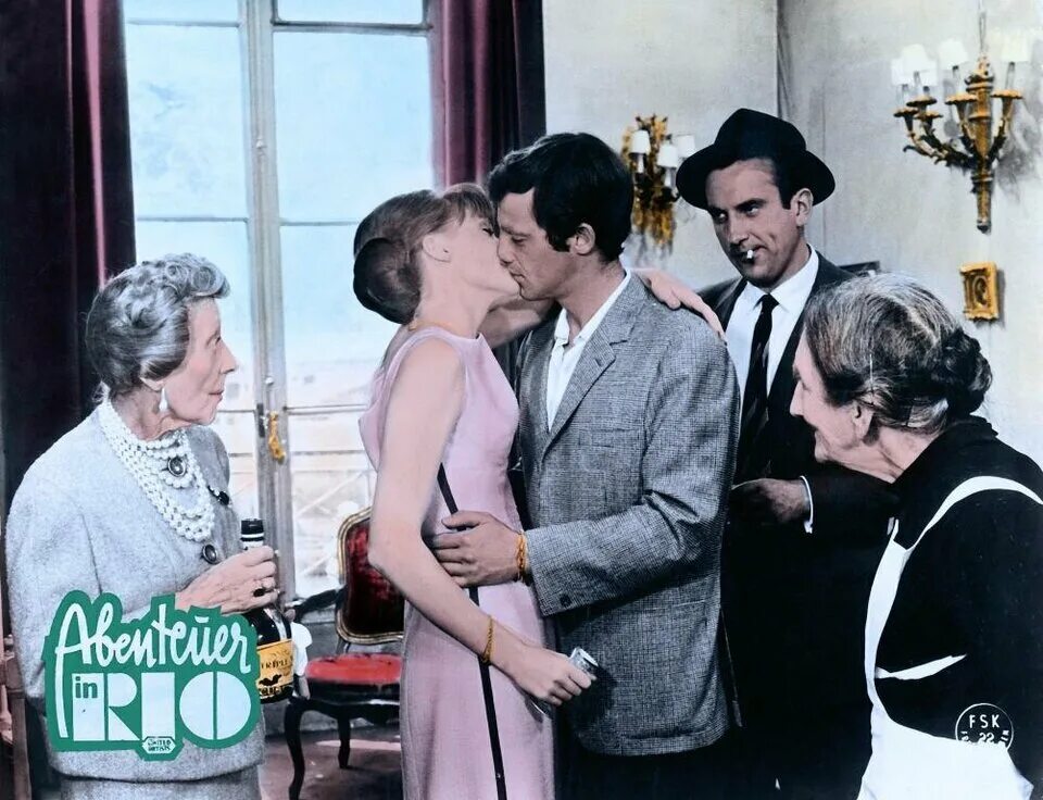 Человек из Рио (1963). Человек из Рио (l'homme de Rio / l'uomo di Rio). Франция-Италия, 1963. Джина Лоллобриджида и Бельмондо.