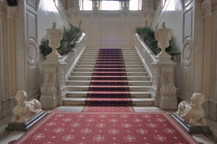 Дворец лестница фото Escalera Museo Cerralbo Museo cerralbo, Secretos de madrid, Escaleras