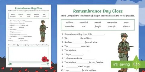 Remembrance day in australia 9 grade