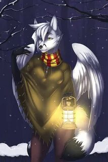 Фурри арты белые