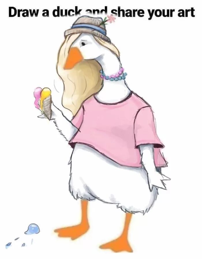 It s a duck