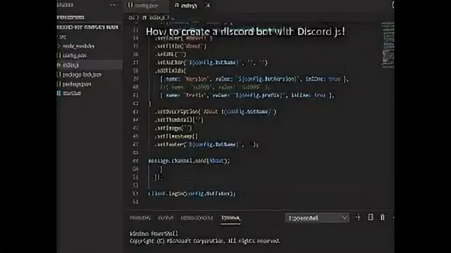 Node js discord bot. Node js discord bot