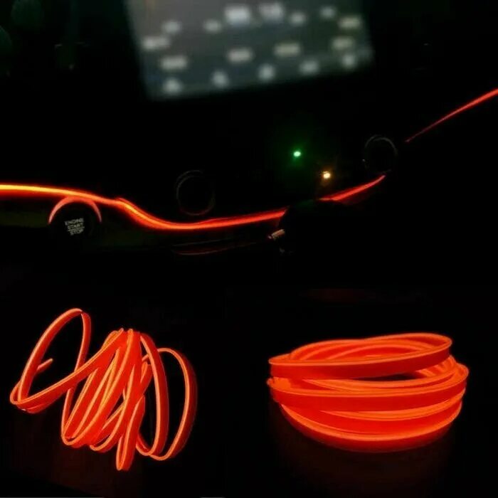 Купить светодиодную ленту для авто. Неоновая лента для подсветки салона автомобиля (3 м, 12в, в ассорт.). Неоновая нить для подсветки салона (LGX-r3-24v) 24в, красный свет, 3м. Неоновая нить для подсветки салона (LGX-007-3m) белый свет, 3м. Неоновый шнур 12 вольт.