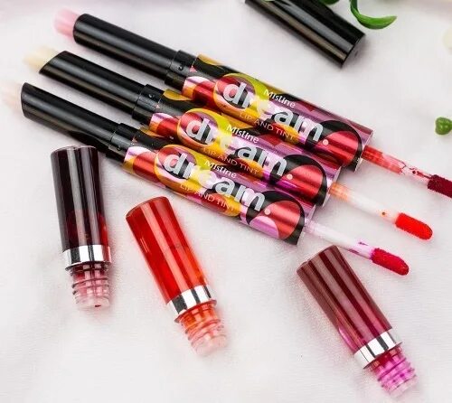 Тинт 03. Mistine dream lip and tint. тинт блеск для губ. бальзам тинт. блески для губ и бальзам тинт.