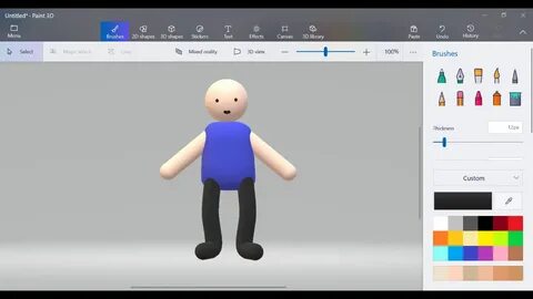 3d модели для paint 3d