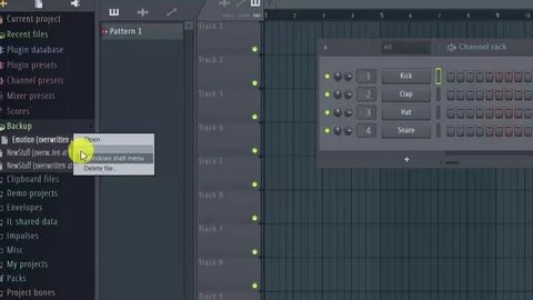 Как сохранить проект в фл