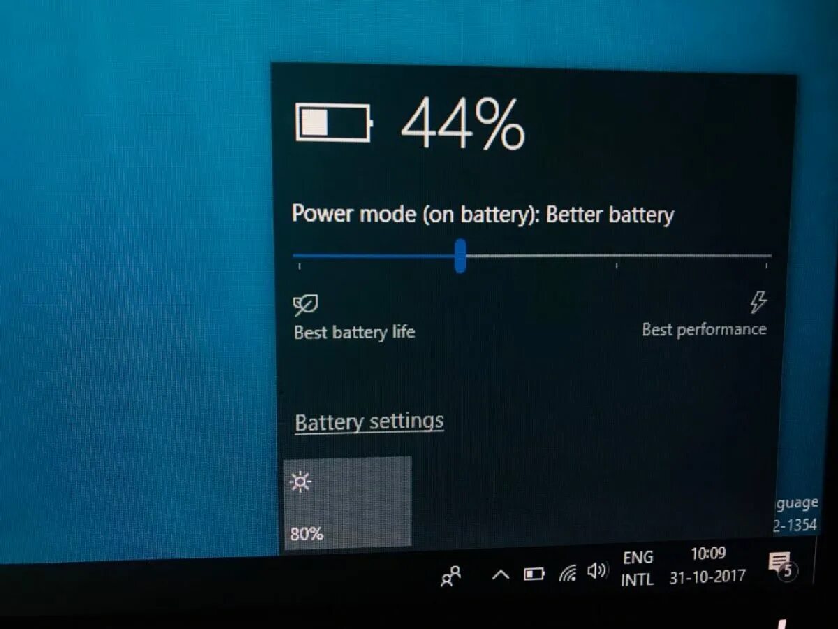 Windows battery