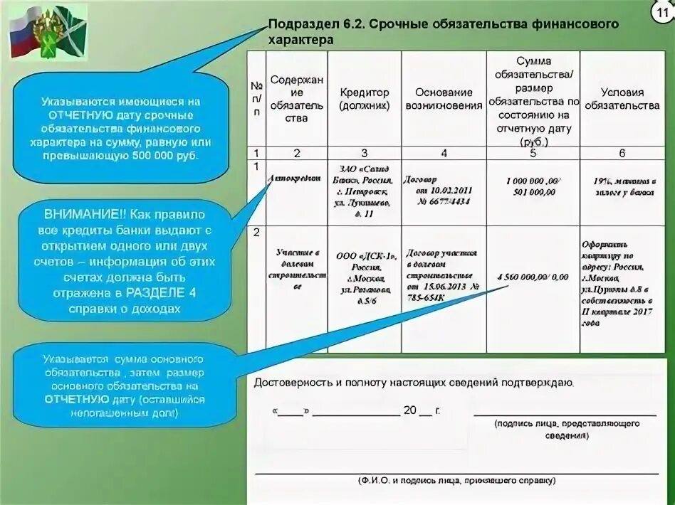 Образец заполнения графы 6.2 справки о доходах. Как заполнять справку о доходах 6 раздел. Пример заполнения раздела 5.1 справки о доходах. Справка БК пример заполнения для госслужащих. Декларация о доходах 2023 версия