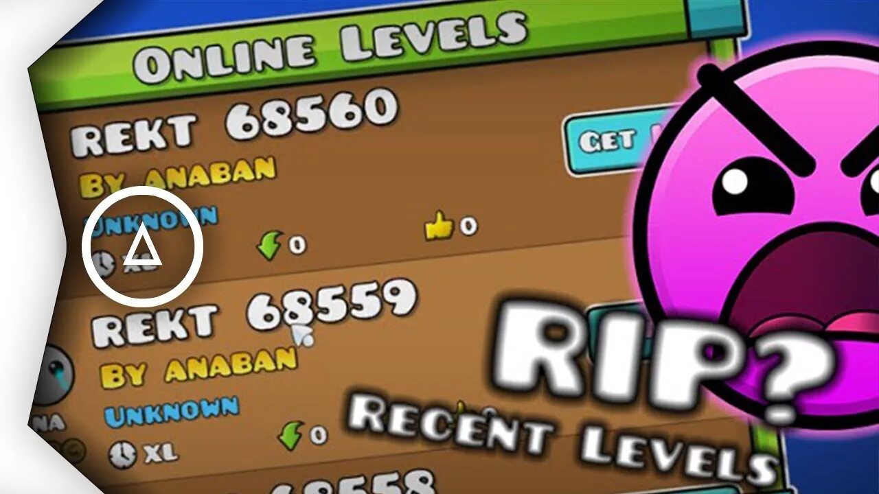 Recent Levels GD. ROBTOP. Anaban. GD Hack.