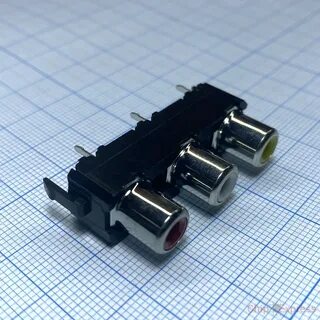 Гнездо rca на плату