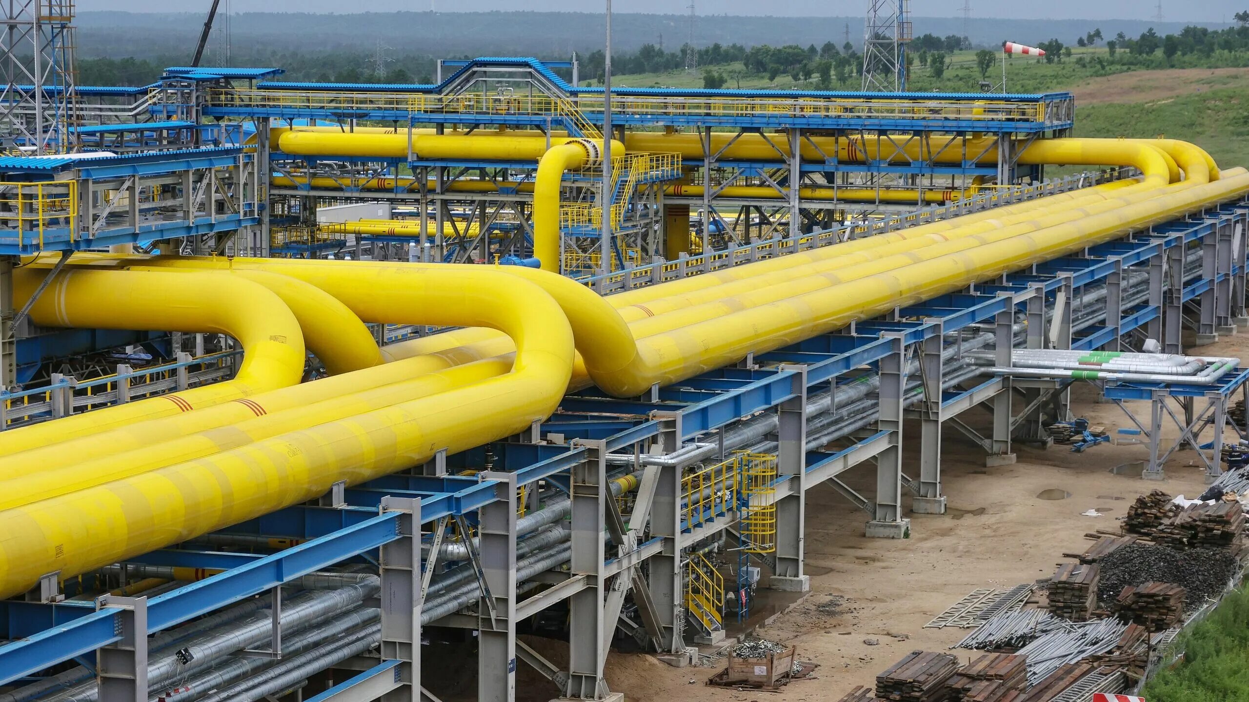 Поставка природного газа