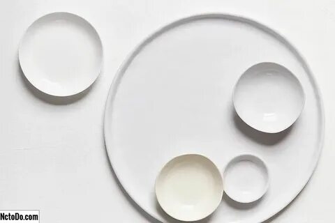 Round white