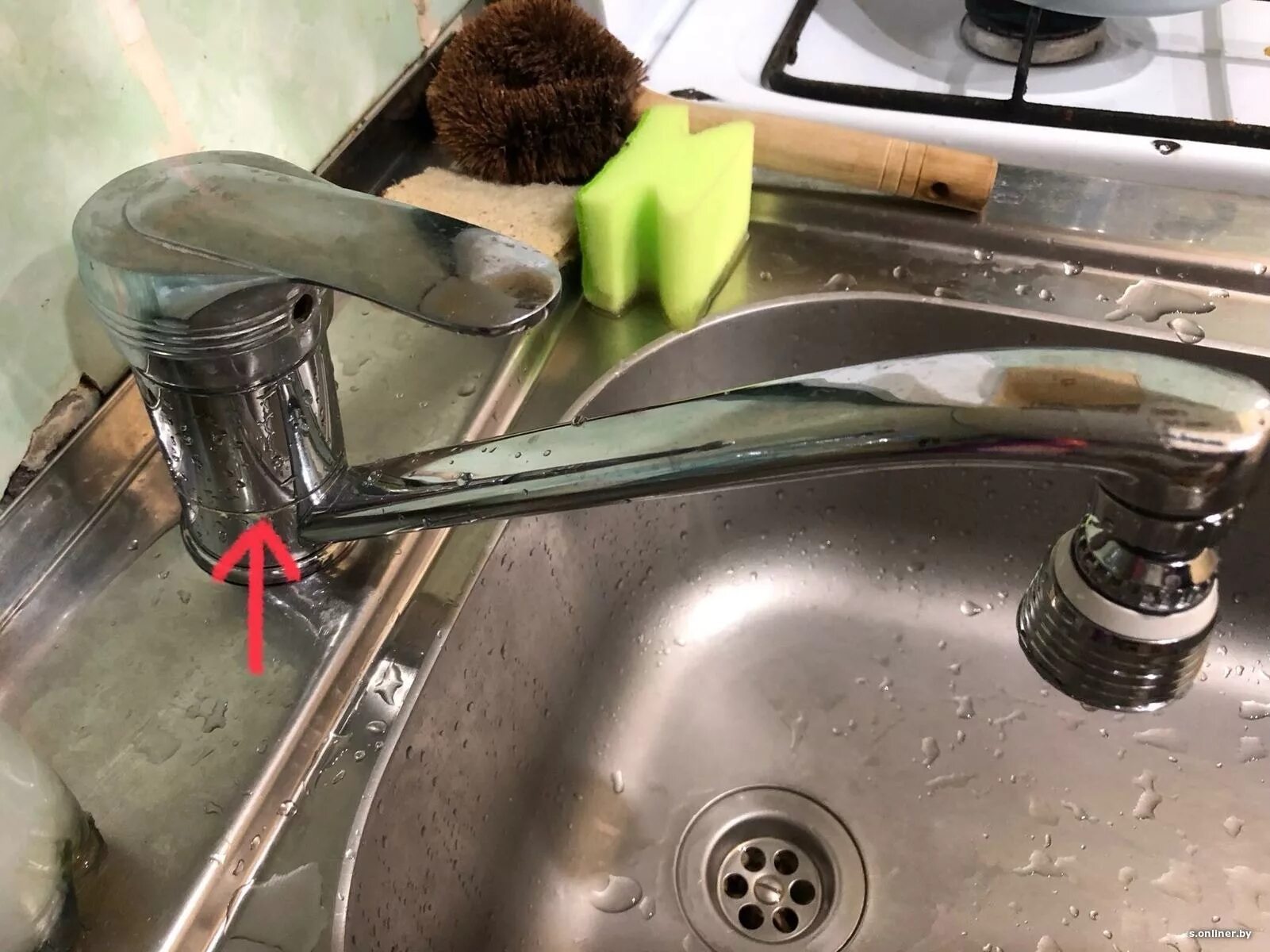 Costa S Single-hole sink mixer 1/2" GROHE