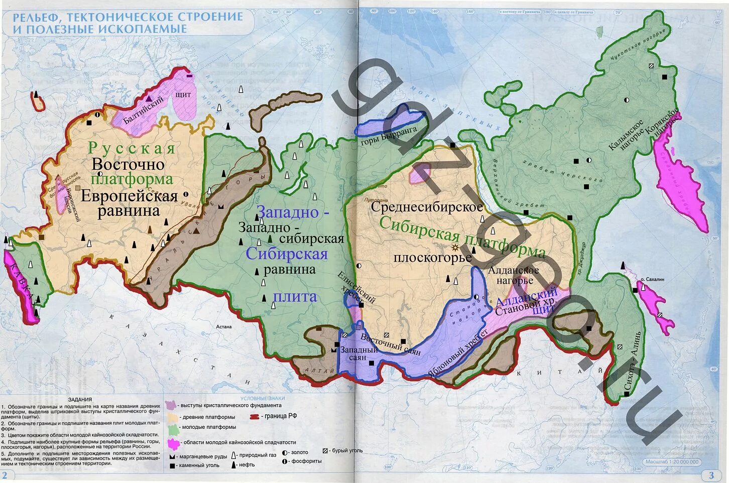 Какую информацию можно получить читая тектоническую карту. Какую информацию можно получить читая тектоническую карту
