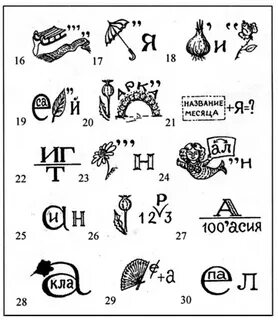 Заглавная буква карточка