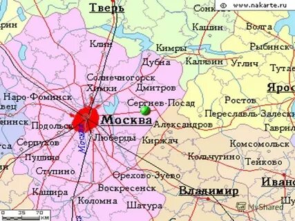 Город москва расположен в