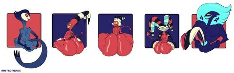 absurd res, hi res, asmodeus (helluva boss), ass, bareback, big butt, blitz...