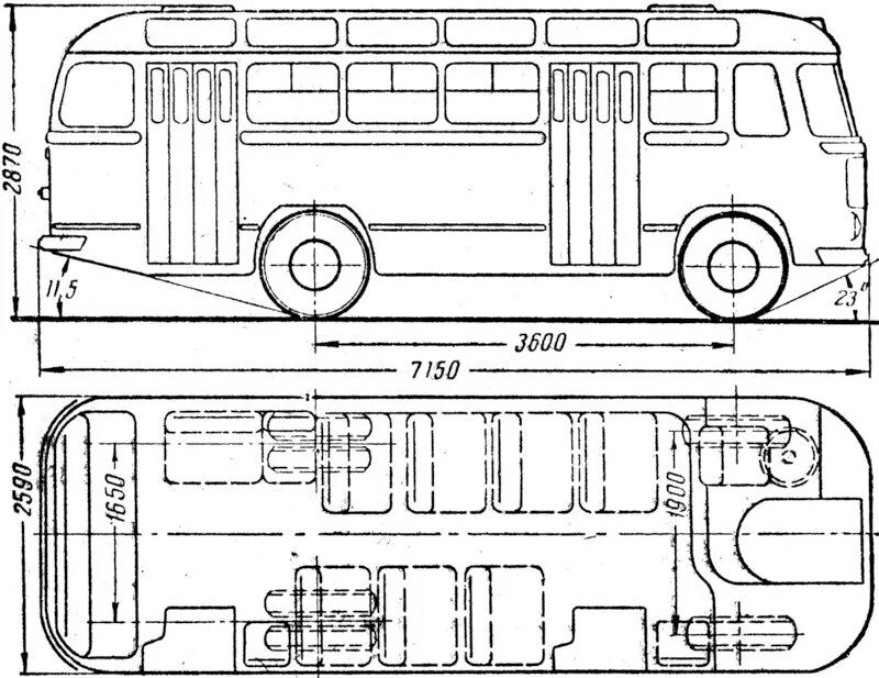 Паз 3205 размеры. Габариты автобуса ПАЗ 672. Габариты салона ПАЗ-672. ПАЗ 672 чертеж. ПАЗ 672 габариты.