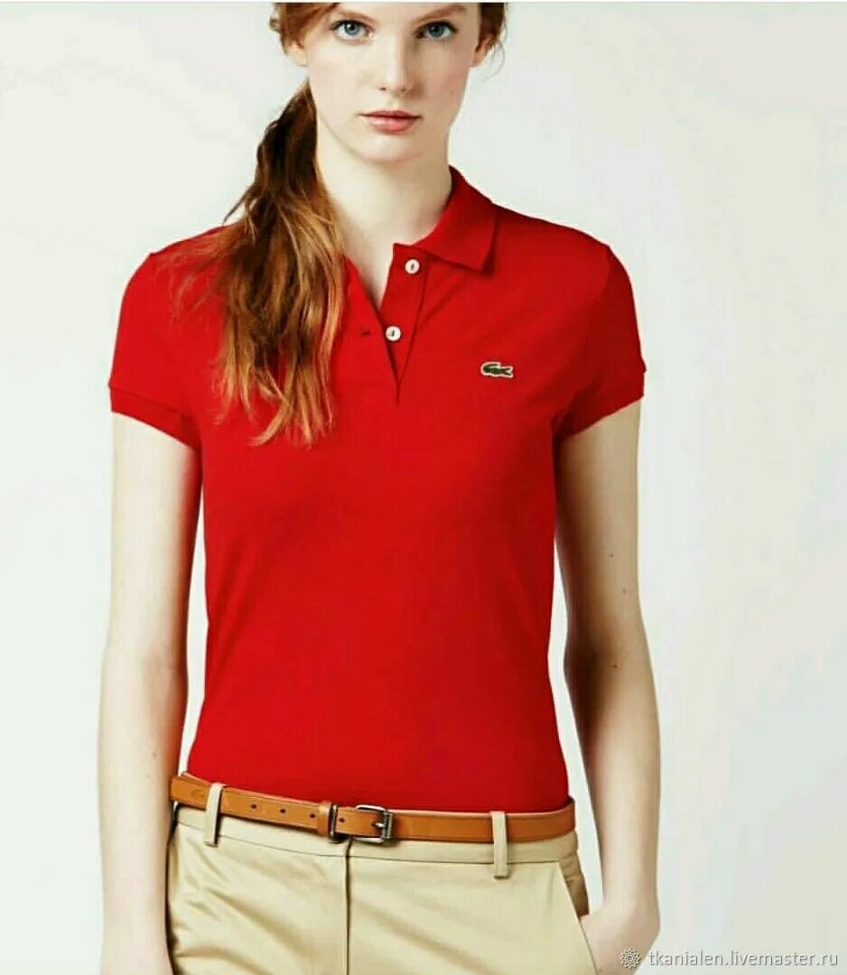 Поло лакост женское. Майка поло лакост. Красное поло лакост. Lacoste Polo стиль. Трикотажное поло женское