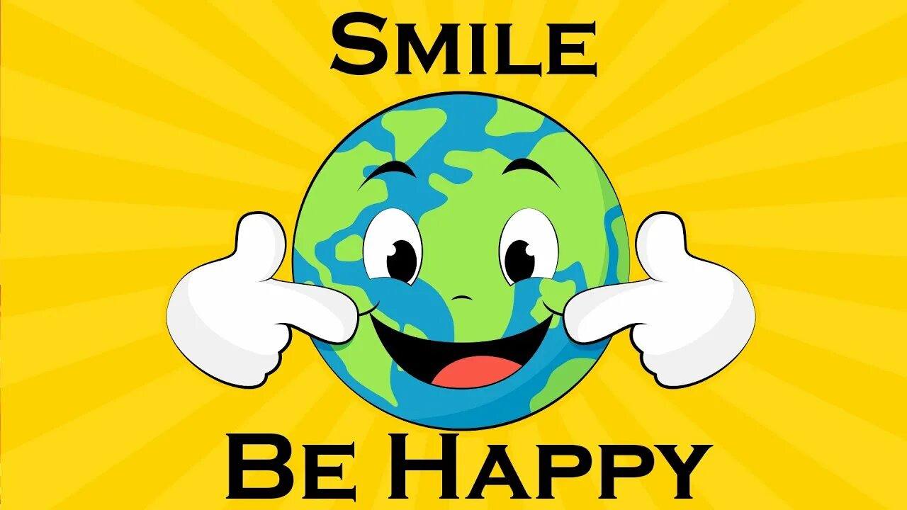 He always smile. Always smile.