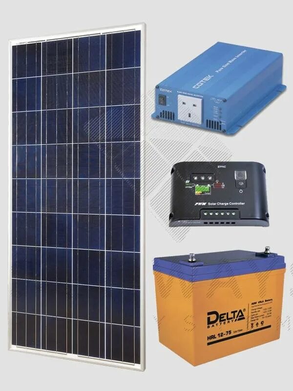 Солнечная батарея комплект купить