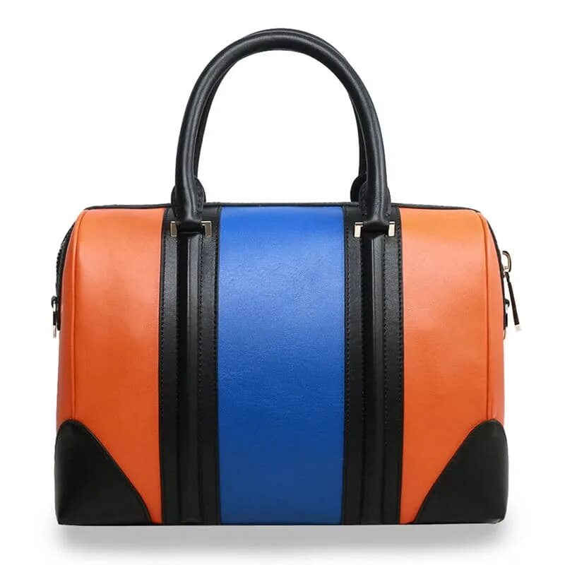 Сумка синяя с оранжевым. Сумки гладкие. Красивые кожаные сумки женские. Сумка из гладкой кожи.