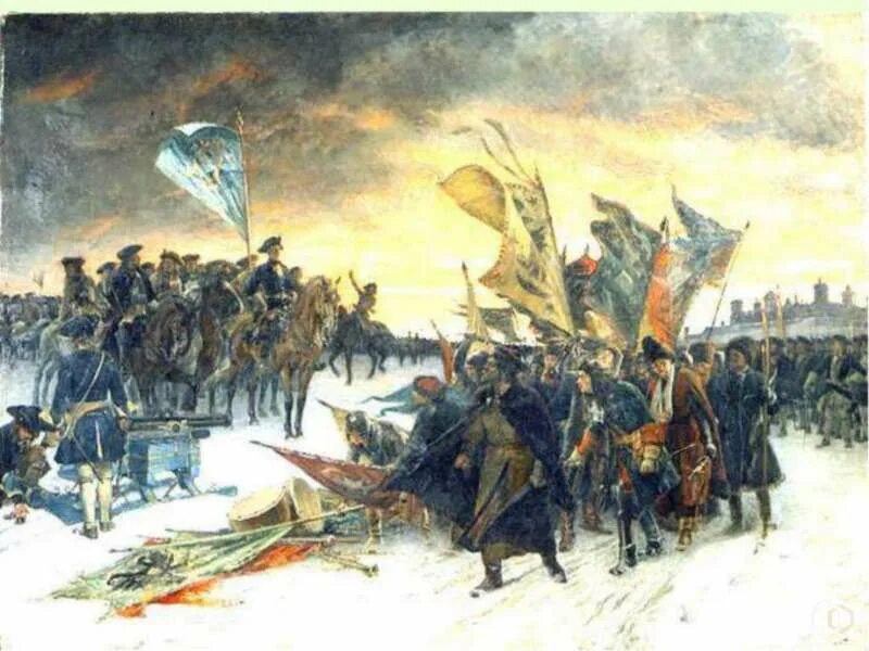 Битва при нарве полки. Битва под нарвой 1700.