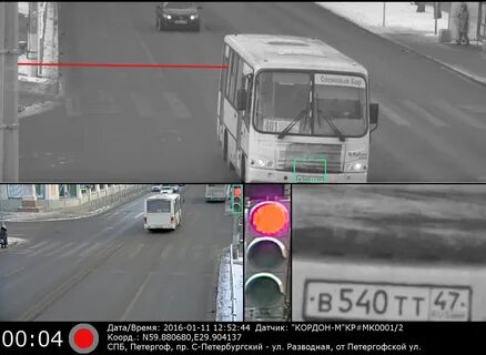 Какой штраф за камеру контроля перекрестка