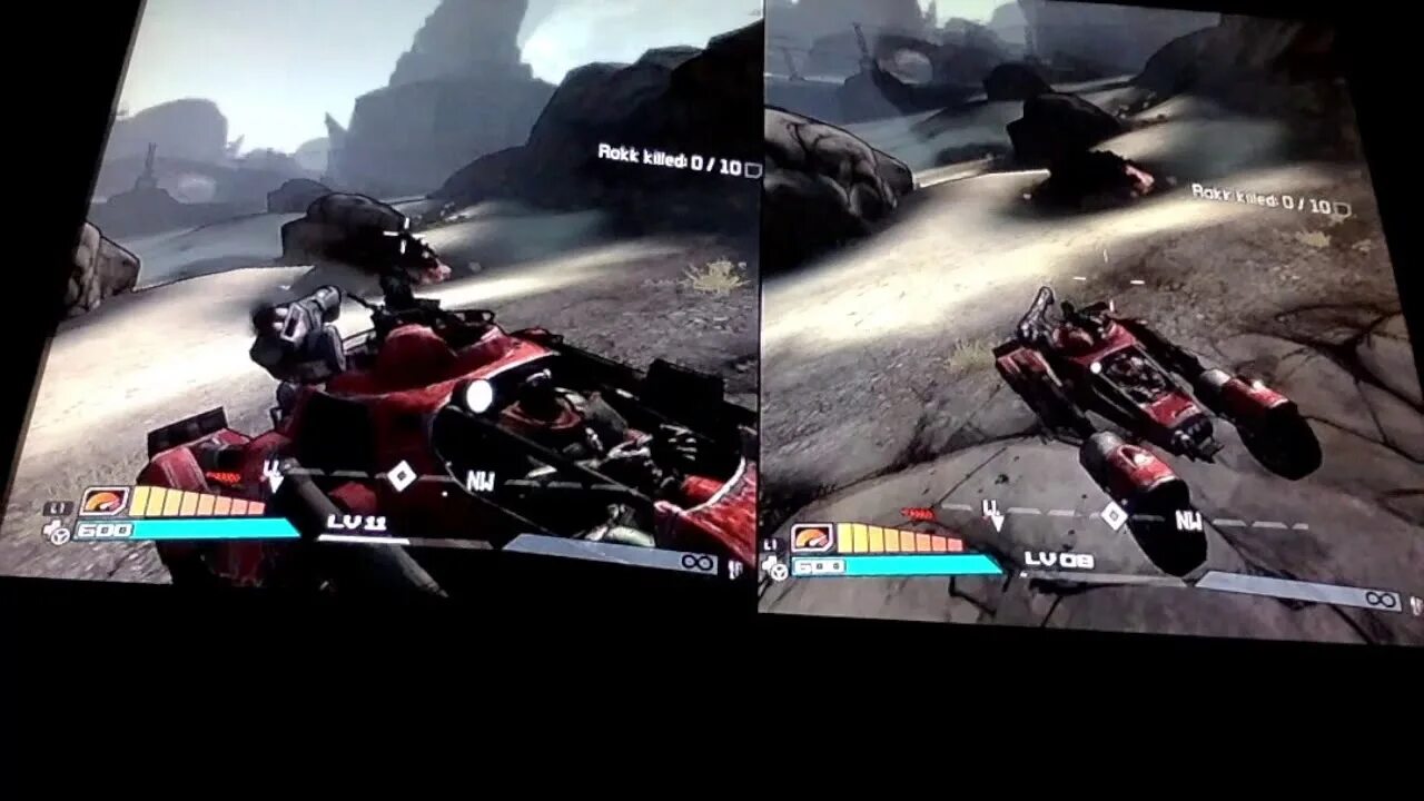 Borderlands split screen. Borderlands 3 сплит скрин. split screen ps3.