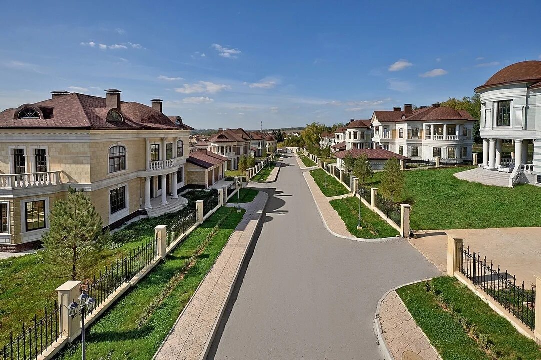 Благоустроенные поселки