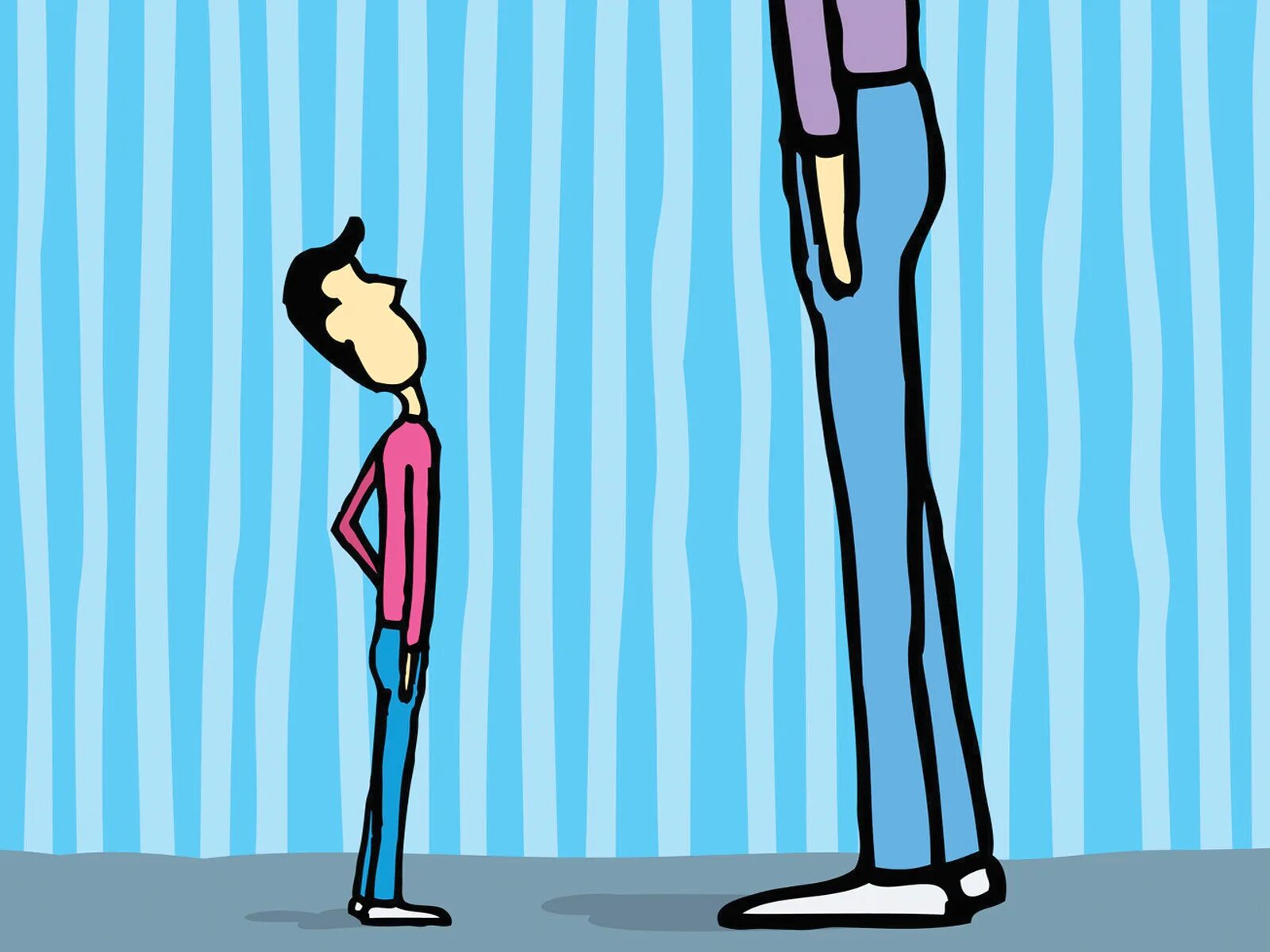 Tall person. Высокий и низкий человек. Низкий рост. Высокий человек и низйки. Высокий человек рисунок.