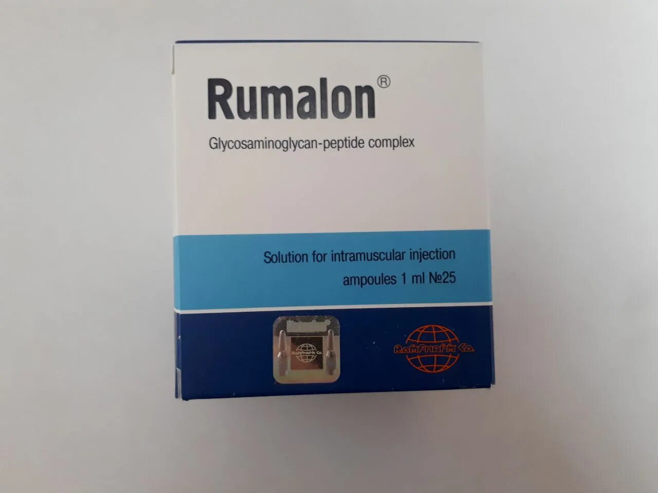 Хондропротекторы Румалон 25. Румалон 12. Румалон (р-р 1мл n25 амп. Д/ин) Ромфарм Компани с.р.л.-Румыния. Румалон уколы 2 мл.