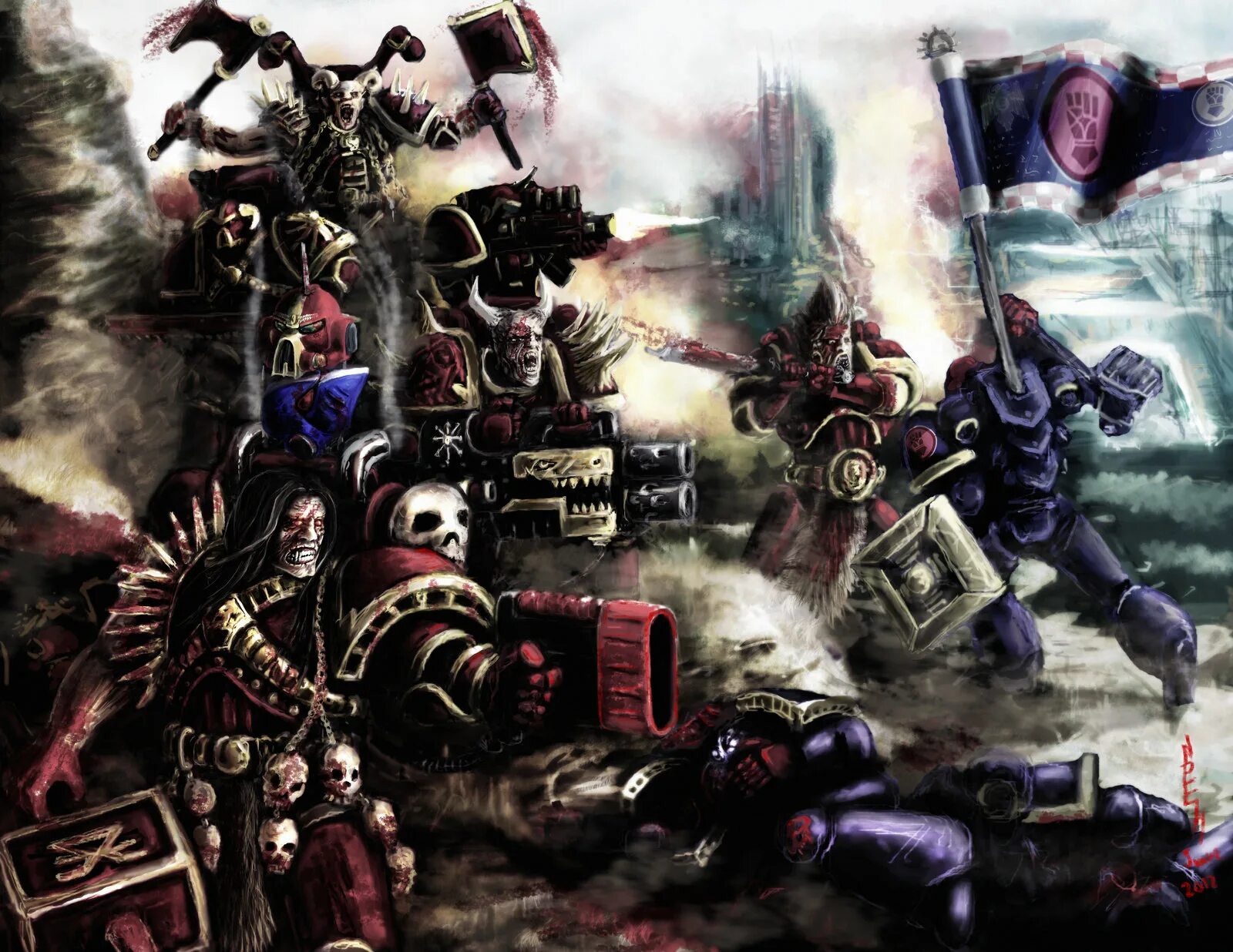 Читать пожиратели миров 5. Космодесантник хаоса Warhammer 40000. Вархаммер 40000 Космодесант хаоса. Вархаммер 40000 Слаанеш Космодесант отряд. Вархаммер 40000 варбанды.