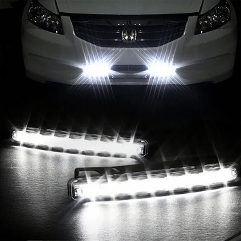 Дневные ходовые огни DRL (led лампы) Дукато. DRL led110726. Led ДХО светодиоды w222. Ходовые огни 8led-DRL (К-Т 2 шт.). Светом диоды фары