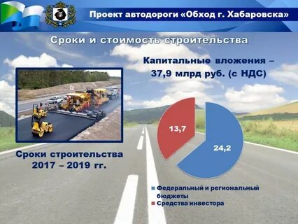 Строительство дороги хабаровск