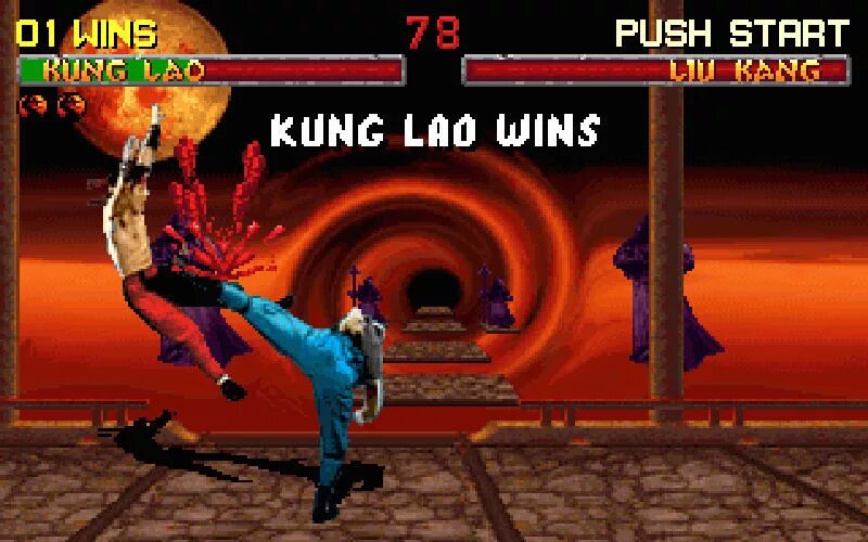 Мортал комбат 2 игра. Mortal Kombat 2 Скриншоты. Kung Lao wins. Игра Mortal Kombat 2 Mugen Final. Игры combat 2