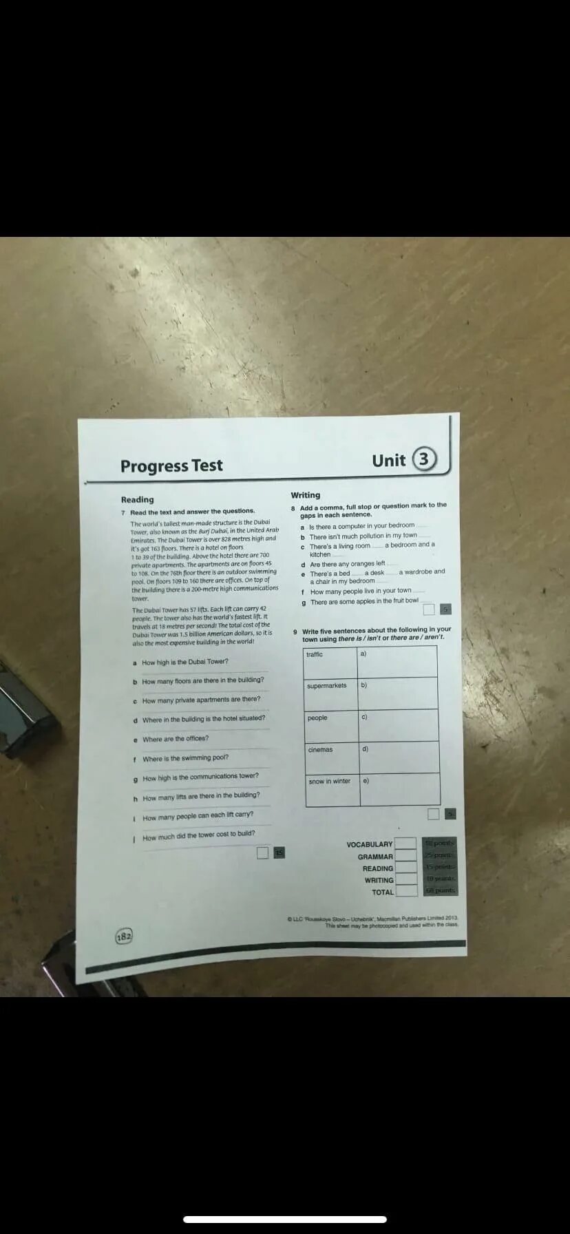 Progress test 7 8 класс. Progress Test 7 Unit 7. Прогресс тест Юнит 3 9 класс. Прогресс тест 3 Unit. Прогресс тест Юнит 7.