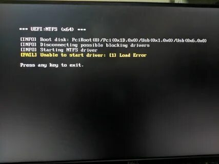 Uefi shell