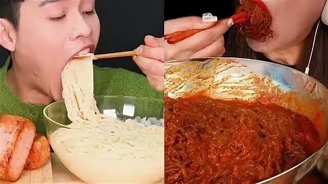 Кореец лапша асмр
