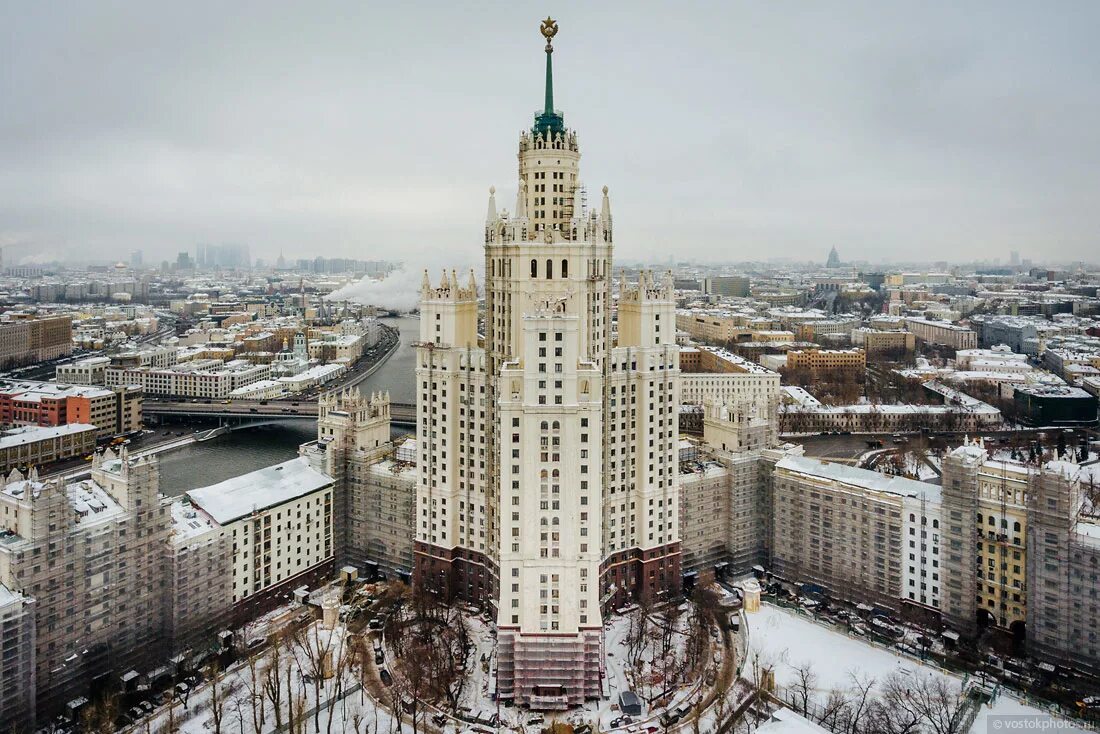 дон строй триумф палас. раменки (зао). гостиница украина мгу мид. сталинка фасад. довженко 6 круглый дом москва.