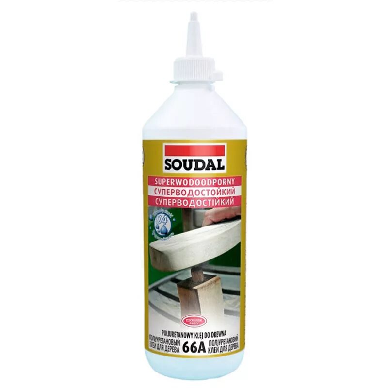 Полиуретановый клей для дерева Soudal 66а. Клей 66a для дерева Soudal. Водостойкий полиуретановый клей для дерева 66a Soudal. Soudal суперводостойкий полиуретановый клей для дерева 66а 250 мл d4 107630. Клей который не боится воды