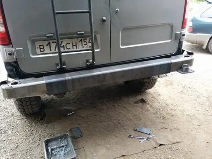 Сделать задний бампер
