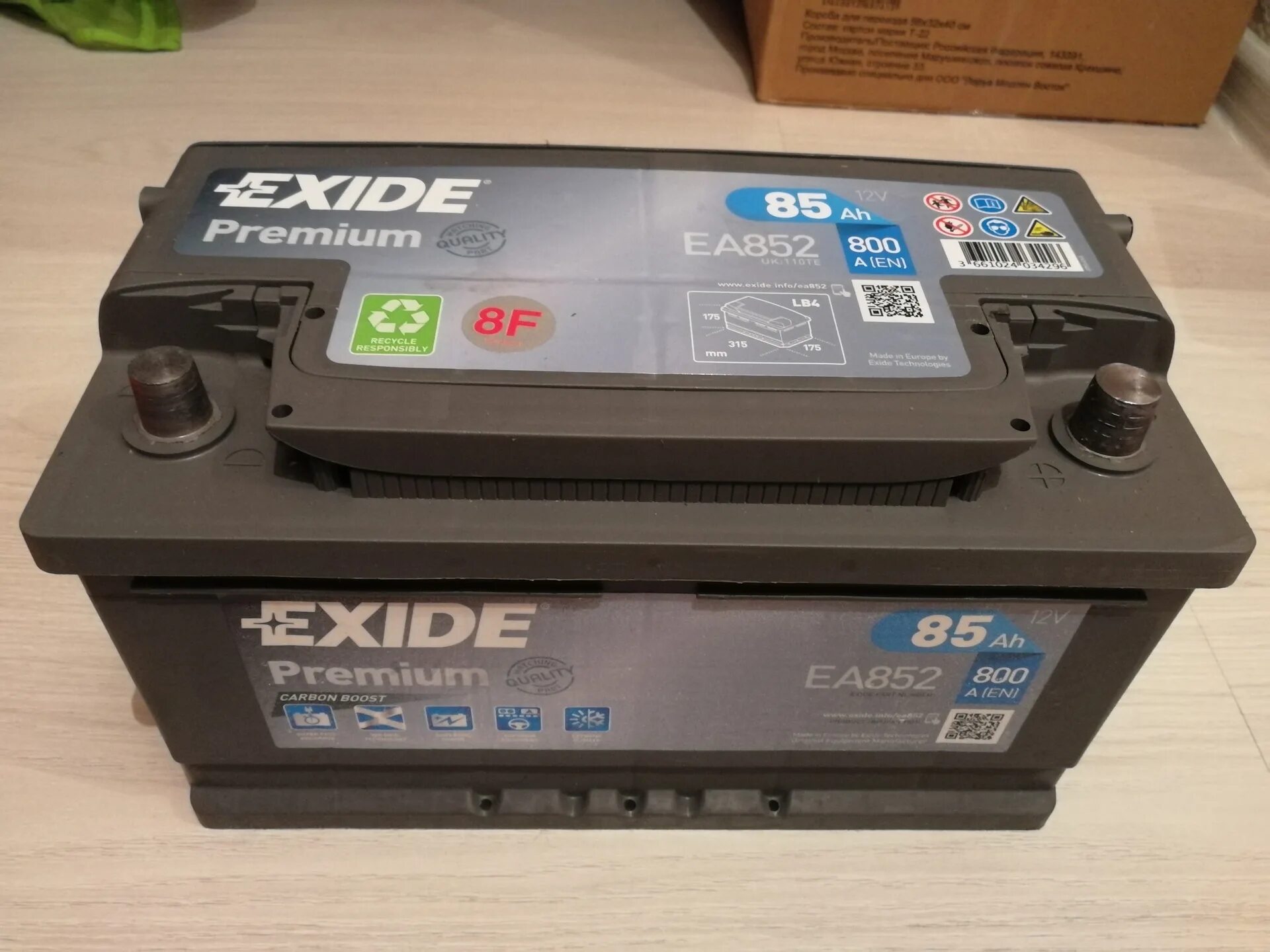 Как зарядить аккумулятор exide. Ea852 exide. exide premium ea852. расшифровка акб exide. расшифровка даты аккумулятора exide.